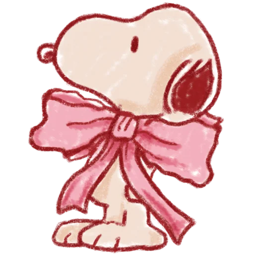 Стикерпак Snoopy Valentines Day для Telegram — скачать