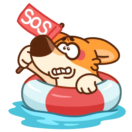 🆘 Эмодзи «Коржик» для Telegram