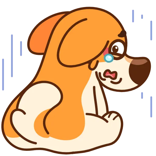 😭 Эмодзи «Коржик» для Telegram