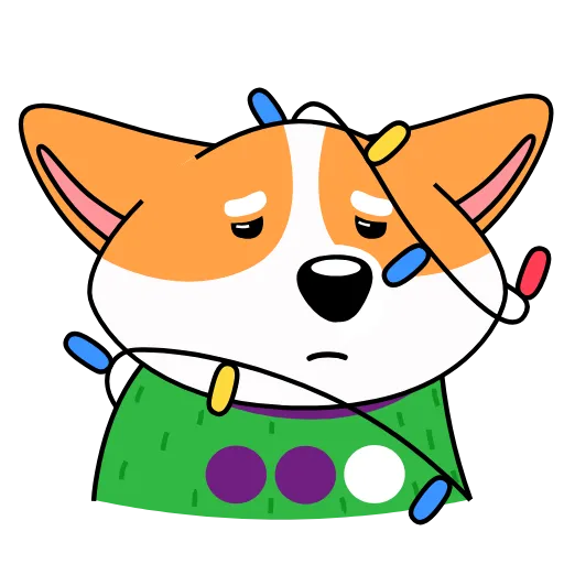 😔 Стикер «Korzhik» для Telegram