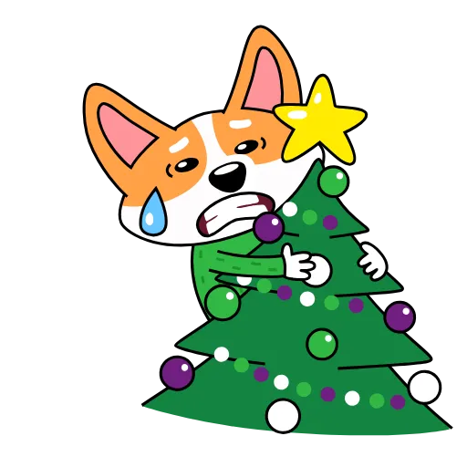 🎄 Стикер «Korzhik» для Telegram