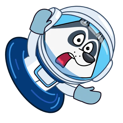 😱 Эмодзи «Космопёс» для Telegram