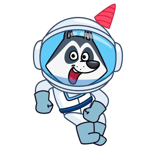 🕺 Эмодзи «Космопёс» для Telegram