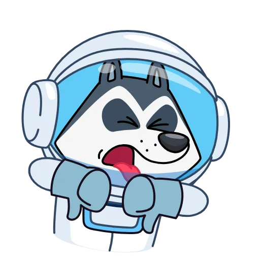 👎 Эмодзи «Космопёс» для Telegram
