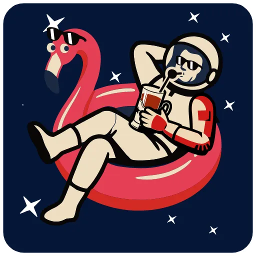 🧃 Эмодзи «Космос» для Telegram