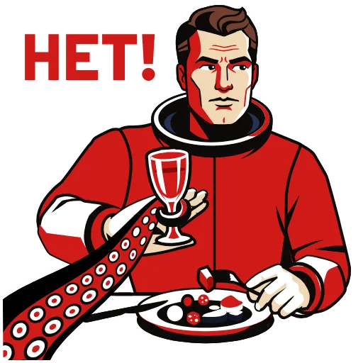 🙅‍♂️ Эмодзи «Космос» для Telegram