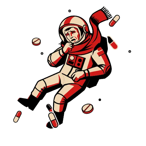 🤒 Эмодзи «Космос» для Telegram