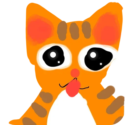 😺 Стикер «Кот Рыжик» для Telegram