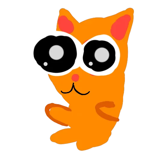 🐱 Стикер «Кот Рыжик» для Telegram