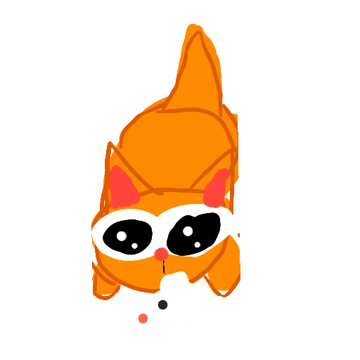 😺 Стикер «Кот Рыжик» для Telegram