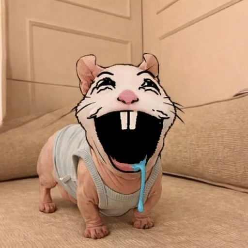 😄 Стикер «кот марина» для Telegram