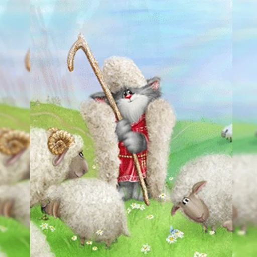 🐑 Стикер «KotyaPasya» для Telegram