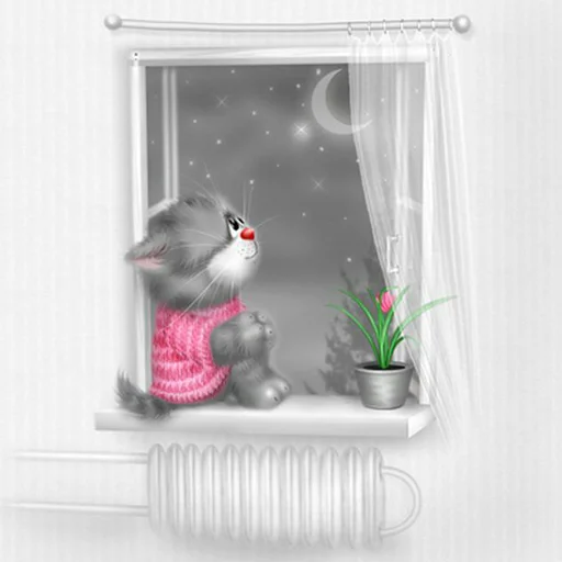 🛌 Стикер «KotyaPasya» для Telegram