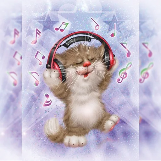 🎧 Стикер «KotyaPasya» для Telegram