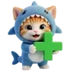 🐈 Эмодзи «Котоакула» для Telegram