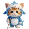 🐈 Эмодзи «Котоакула» для Telegram
