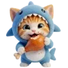 🐈 Эмодзи «Котоакула» для Telegram