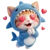 🐈 Эмодзи «Котоакула» для Telegram