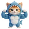 🐈 Эмодзи «Котоакула» для Telegram