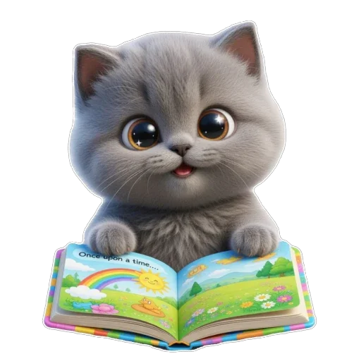 🐱 Стикер «Котомания» для Telegram