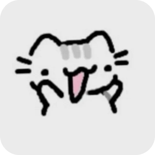 🔳 Стикер «Коты кэта» для Telegram