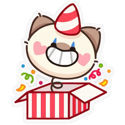 🤡 Эмодзи «Набор эмоджи с Котей из ВК в качестве» для Telegram