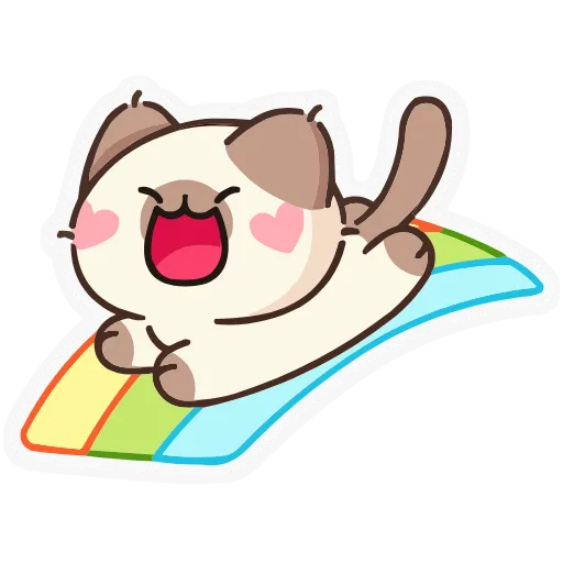 😄 Эмодзи «Набор эмоджи с Котей из ВК в качестве» для Telegram