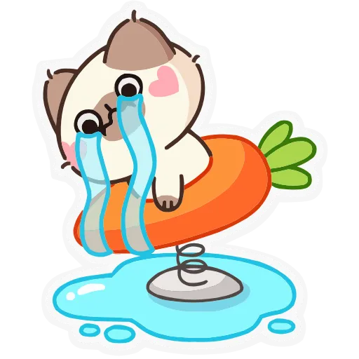 😭 Эмодзи «Набор эмоджи с Котей из ВК в качестве» для Telegram