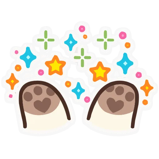 🐾 Эмодзи «Набор эмоджи с Котей из ВК в качестве» для Telegram