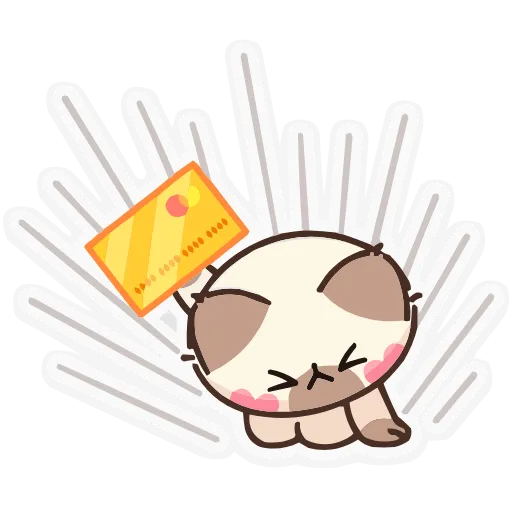😔 Эмодзи «Набор эмоджи с Котей из ВК в качестве» для Telegram