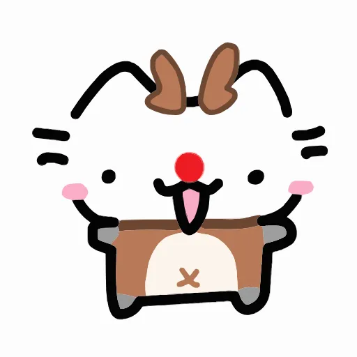 🦌 Эмодзи «Котята» для Telegram