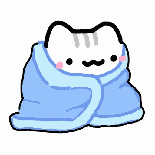 🛌 Эмодзи «Котята» для Telegram