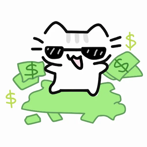 💰 Эмодзи «Котята» для Telegram