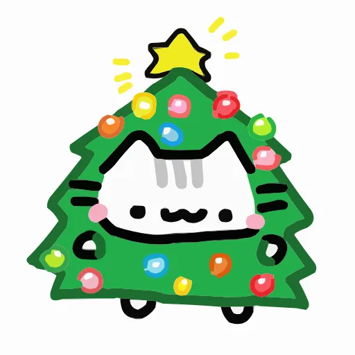 🎄 Эмодзи «Котята» для Telegram