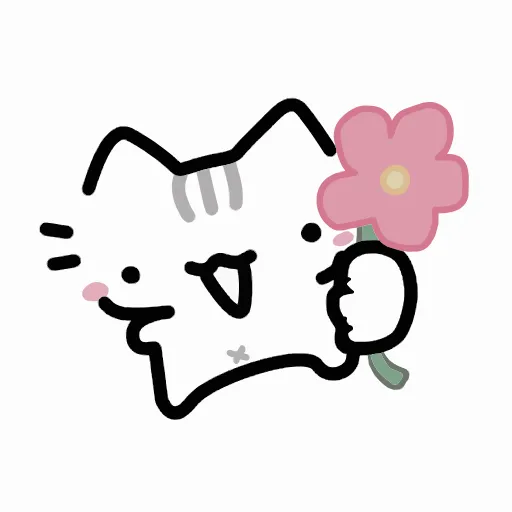🌷 Эмодзи «Котята» для Telegram