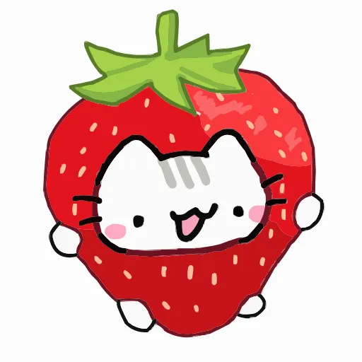 🍓 Эмодзи «Котята» для Telegram