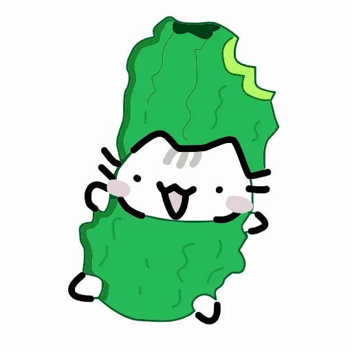 🥒 Эмодзи «Котята» для Telegram