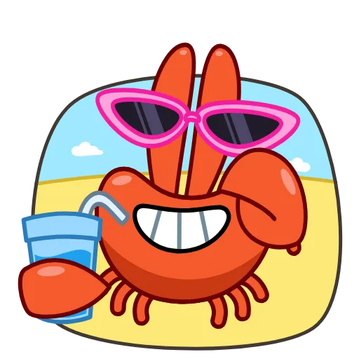 🏖 Эмодзи «Krabik» для Telegram