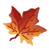 🍁 Эмодзи «Осенние разноцветные буквы» для Telegram