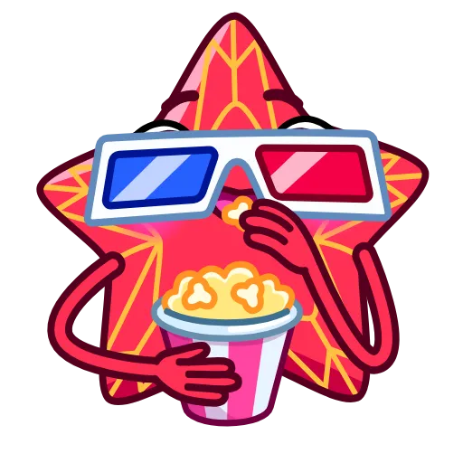 🍿 Эмодзи «Кремлёвская звезда» для Telegram