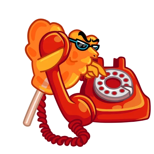 ☎ Эмодзи «Крендель» для Telegram