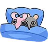 🛌 Эмодзи «Крис и Кристина» для Telegram