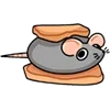 🥪 Эмодзи «Крыска Крис» для Telegram