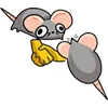 🤝 Эмодзи «Крыска Крис» для Telegram
