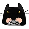 🐈‍⬛ Эмодзи «Крыска Крис» для Telegram
