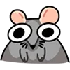 🥺 Эмодзи «Крыска Крис» для Telegram
