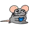 😏 Эмодзи «Крыска Крис» для Telegram