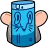👀 Эмодзи «Крыска Крис» для Telegram