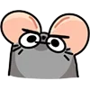🤨 Эмодзи «Крыска Крис» для Telegram
