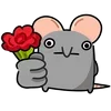 🌷 Эмодзи «Крыс Крис Анимированный» для Telegram